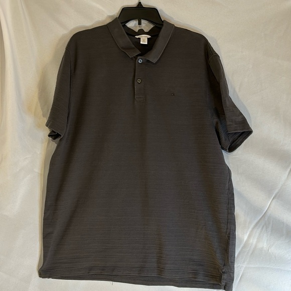 2/$30 Calvin Klein Polo Short Sleeve Shirt Size XXL - Picture 1 of 7